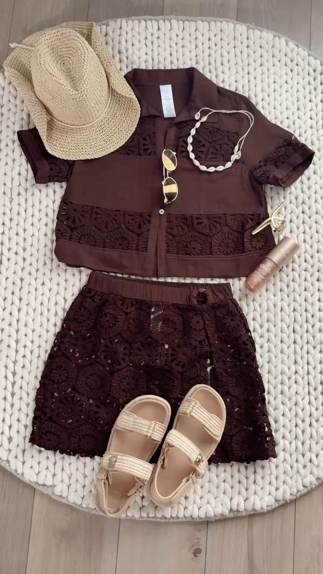 Swim Cover up Outfit Inspo — looks like it came from Zara but it’s Walmart 

#LTKTravel #LTKSwim