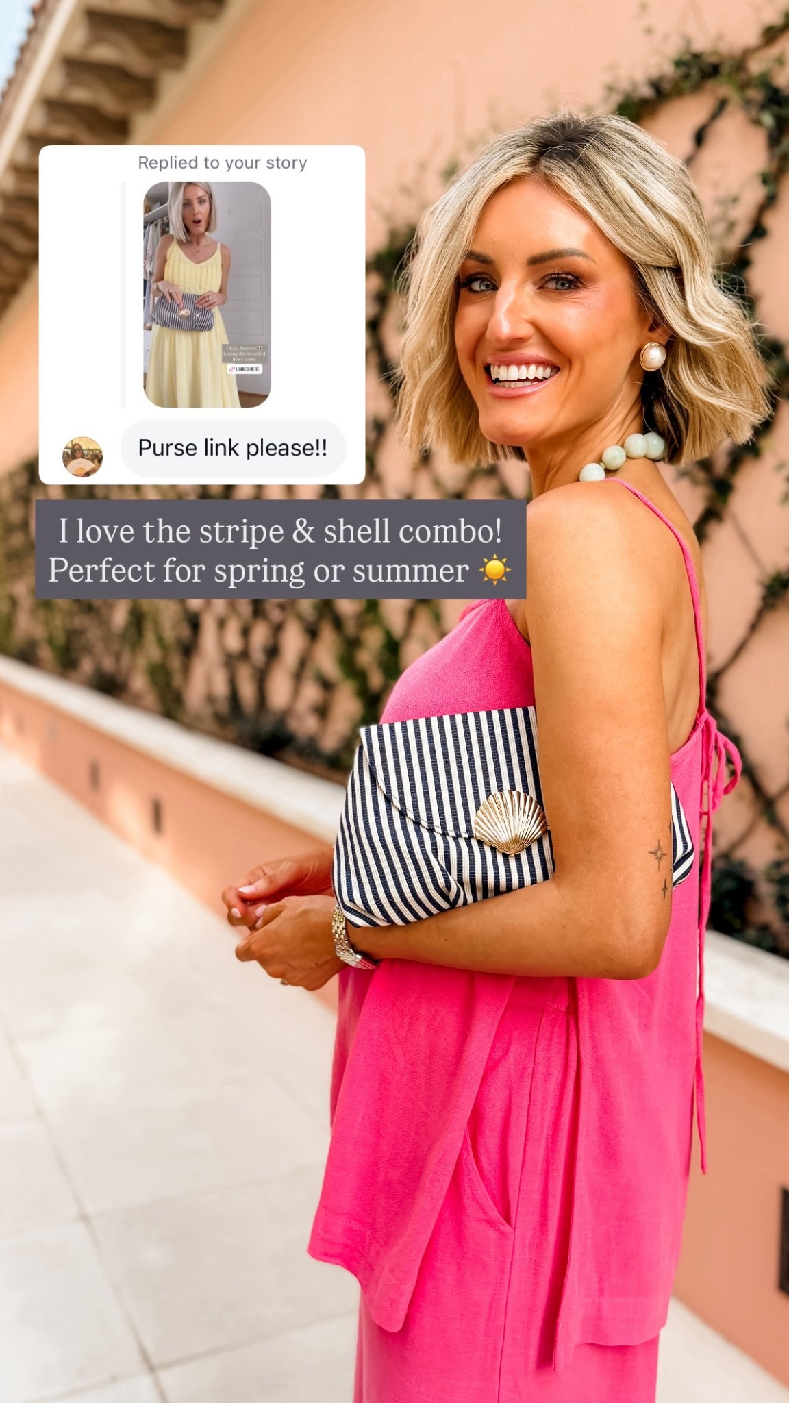 This is the perfect bag for your spring break beach trip 💕

Loverly Grey, Anthropologie, clutch, summer bag, spring bag, striped clutch, vacation bag 

#LTKootd #LTKSeasonal #LTKTravel