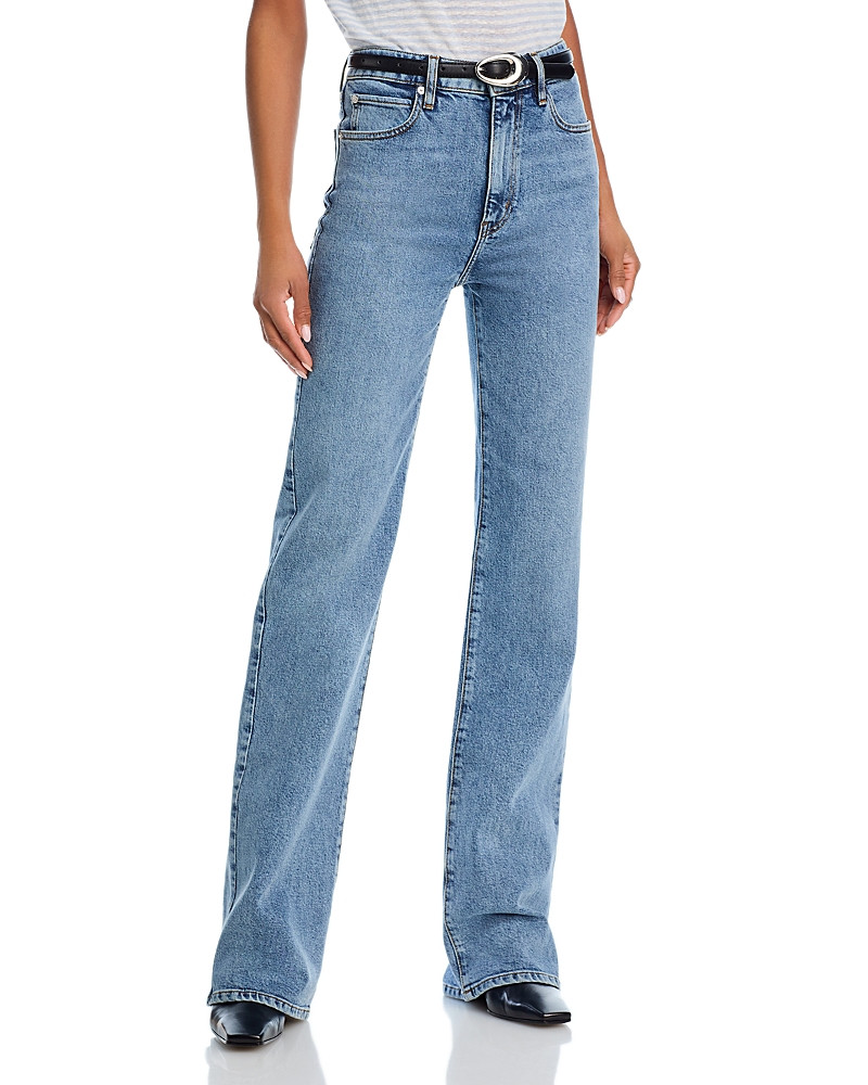 Frame The Arrow High Rise Bootcut Jeans in Leela | Bloomingdale's (US)