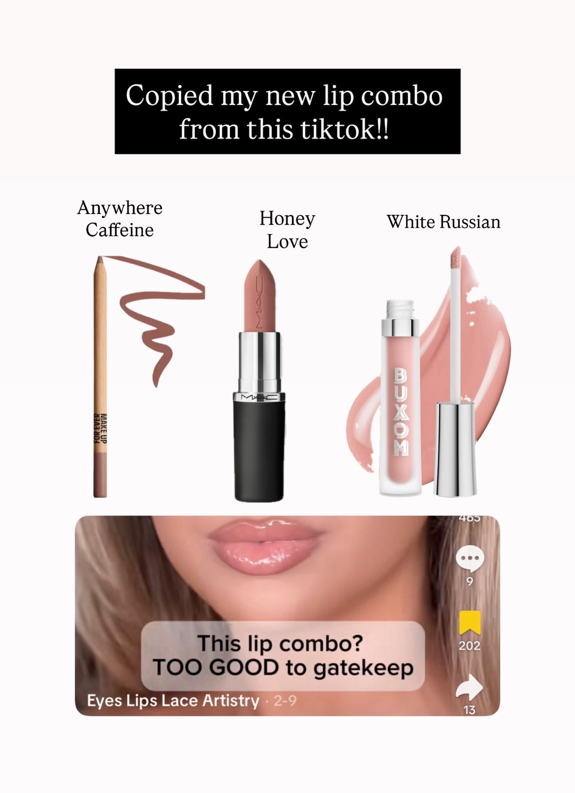 Lip combo. Nude lips  

#LTKBeauty