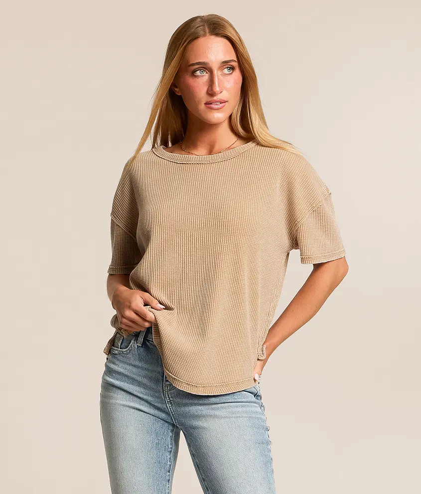 Zayden Waffle Top | Buckle
