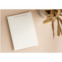 Classic Notepad, To Do List, Simple Personalized Work Plain Notepad | Etsy (US)