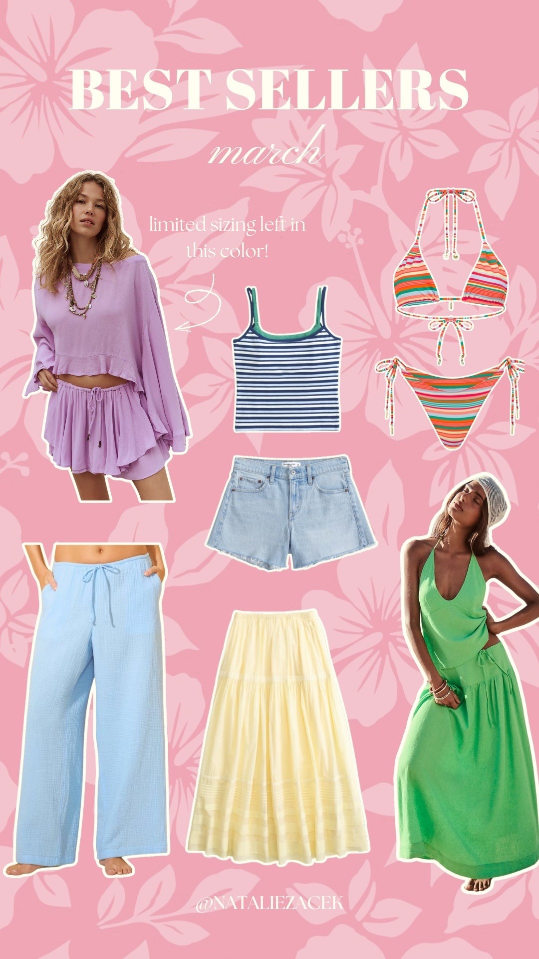 best of March! free people set has limited stock in the purple! 

#LTKgrwm #LTKSeasonal #LTKootd