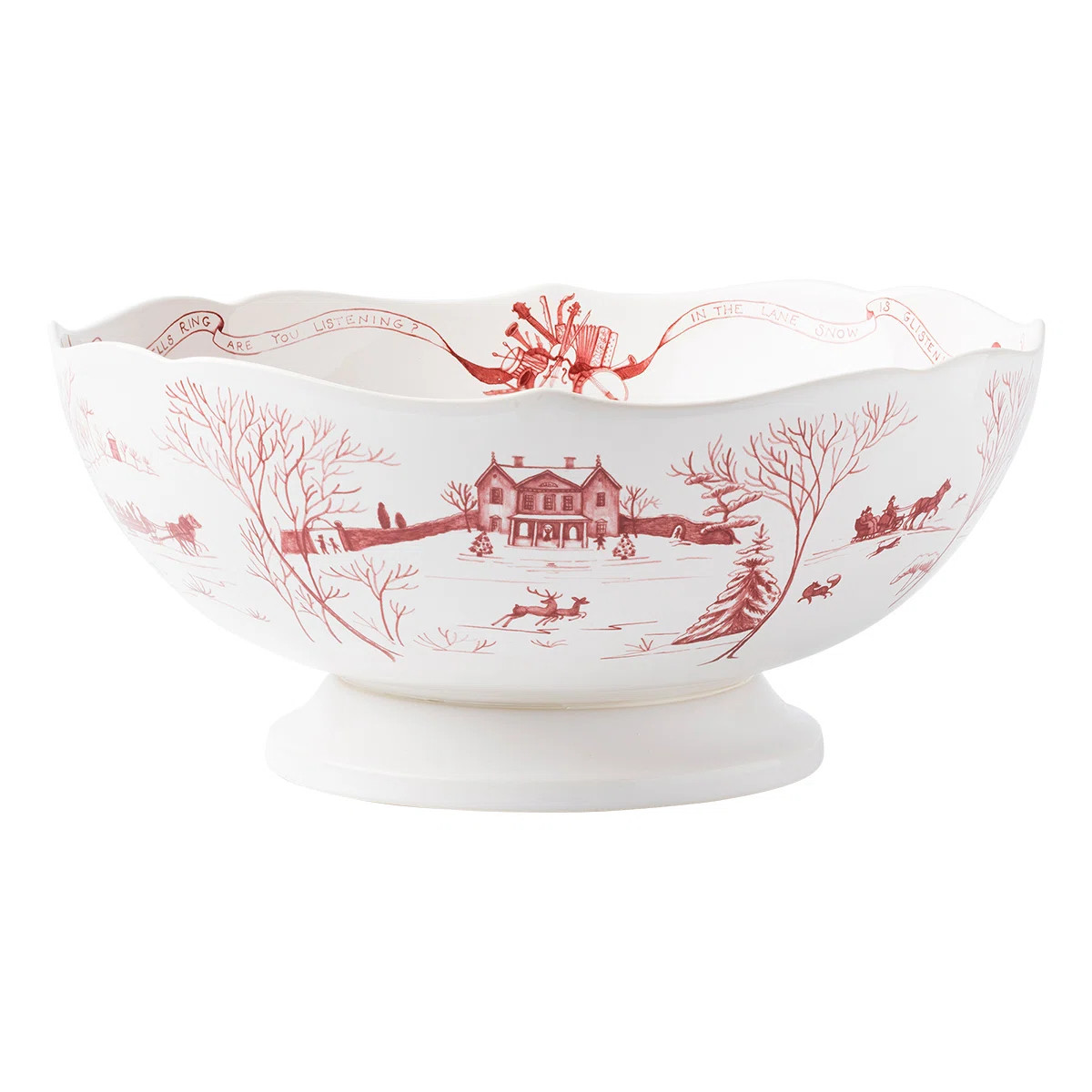 Country Estate Winter Frolic Centerpiece Bowl | Perigold