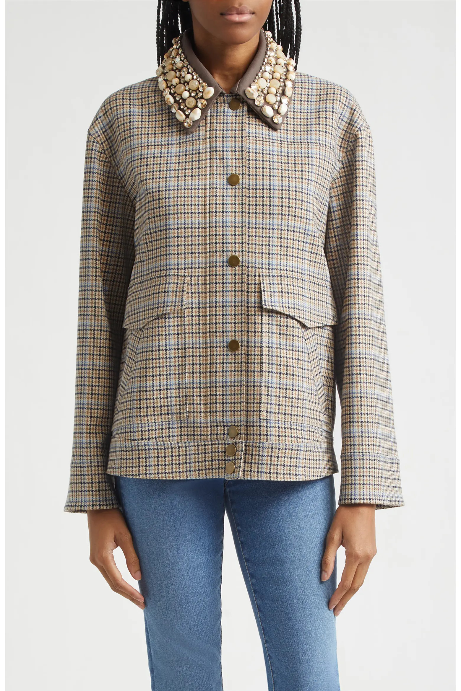 Veronica Beard Kasper Plaid Chore Jacket (Women) | Nordstromrack | Nordstrom Rack