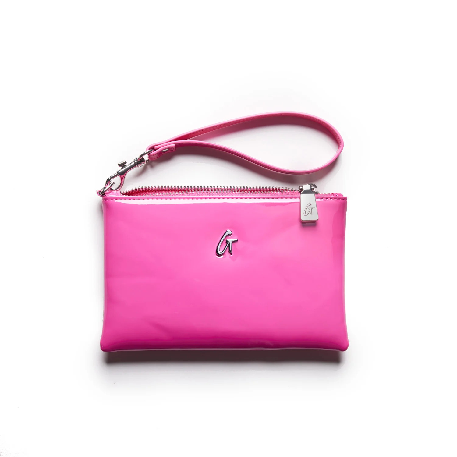 MINI STANDARD SILVER WRISTLET - MIRROR HOT PINK | Glam-Aholic Lifestyle
