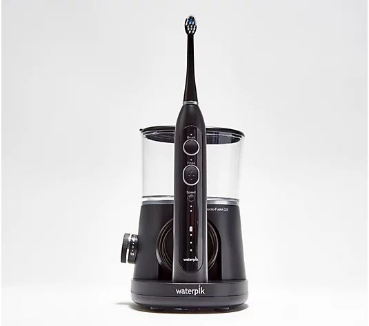Waterpik Sonic Fusion 2.0 Rechargeable Flossing Toothbrush - QVC.com | QVC