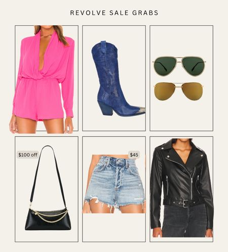 This weeks Revolve Sale Grabs since last weeks was amazing! 

revolve l revolve sale l spring l spring outfits l bag l outfit ideas l leather jacket 