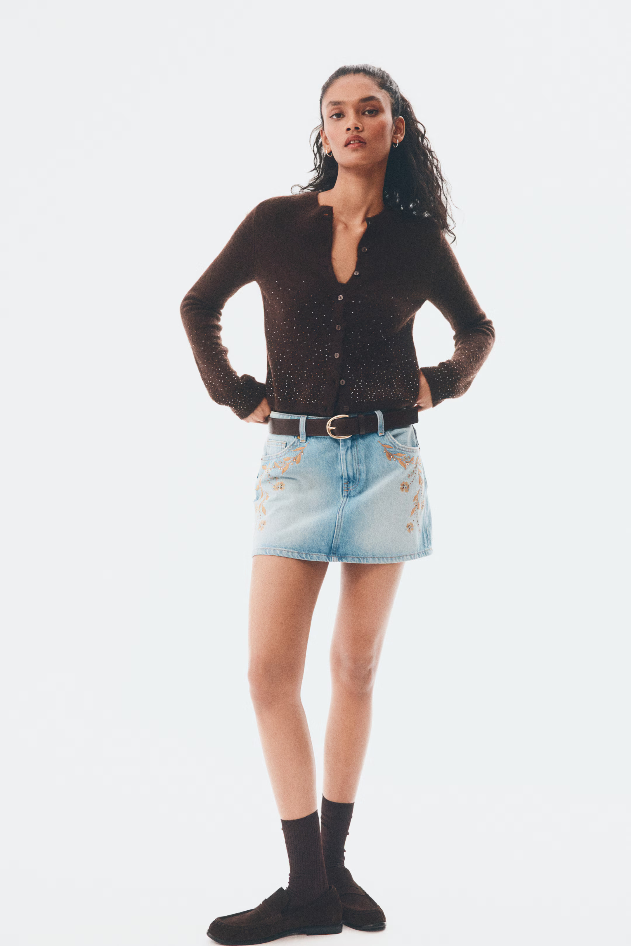 Embellished cardigan | H&M (UK, MY, IN, SG, PH, TW, HK)