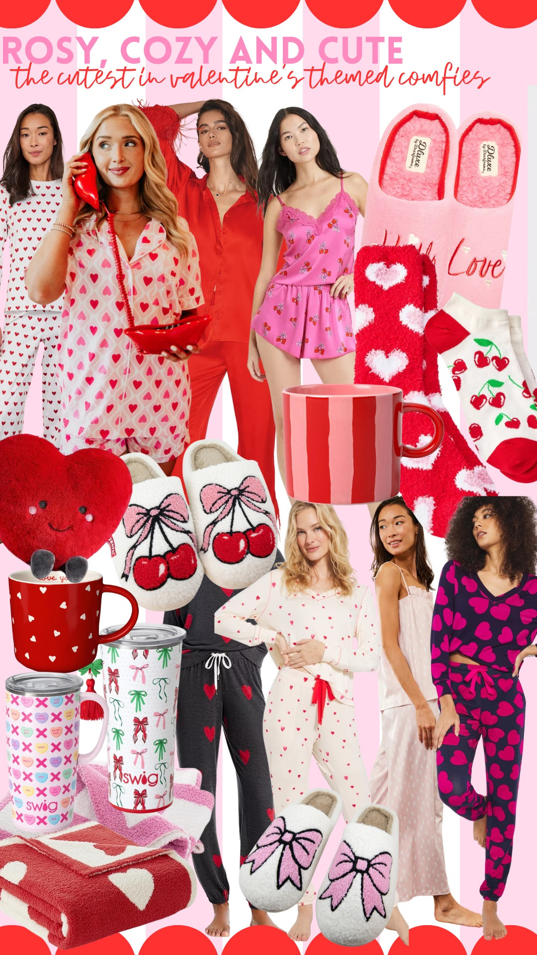 rosy, cozy + cute ❤️ the cutest valentine’s themed comfies … 

#LTKSeasonal #LTKHome #LTKOver40