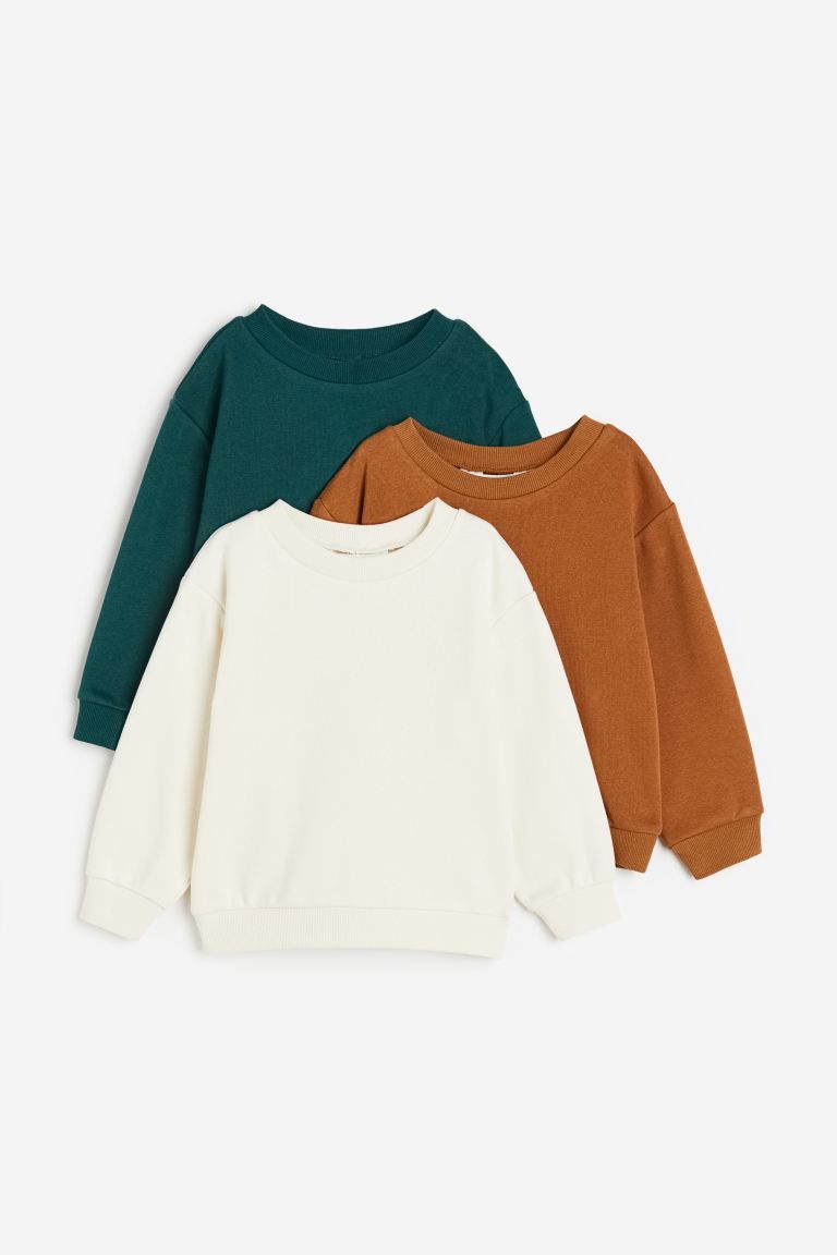 3-pack Sweatshirts | H&M (US + CA)