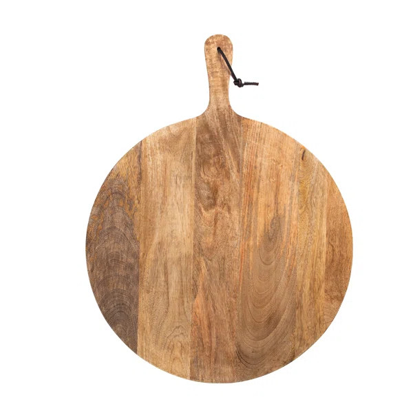 Millwood Pines Frederica Round Wood Cheese Board | Wayfair North America