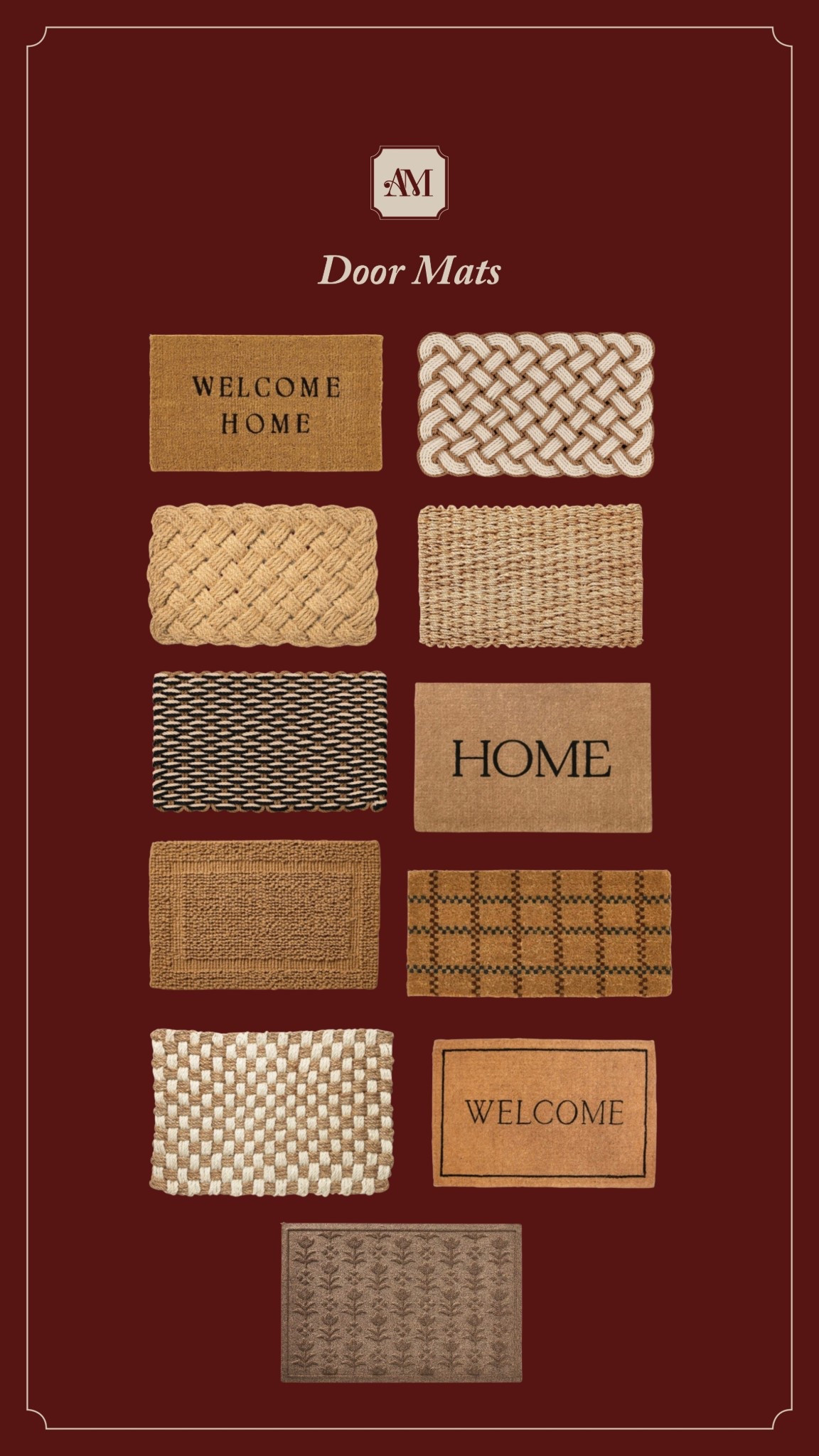 A doormat at every budget that can transition from season to season. Swap your mat for a fresh look this fall!

#LTKSeasonal #LTKHome