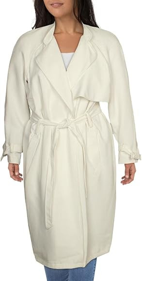 RACHEL Rachel Roy Women's Plus Size Crepe Trench Coat | Amazon (US)