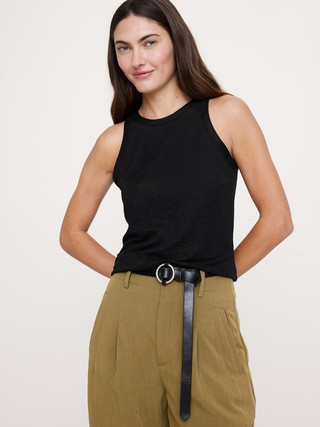 Linen Cutaway Tank | Banana Republic (US)
