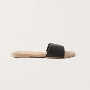 Single Strap Slide Sandals | Abercrombie & Fitch (US)