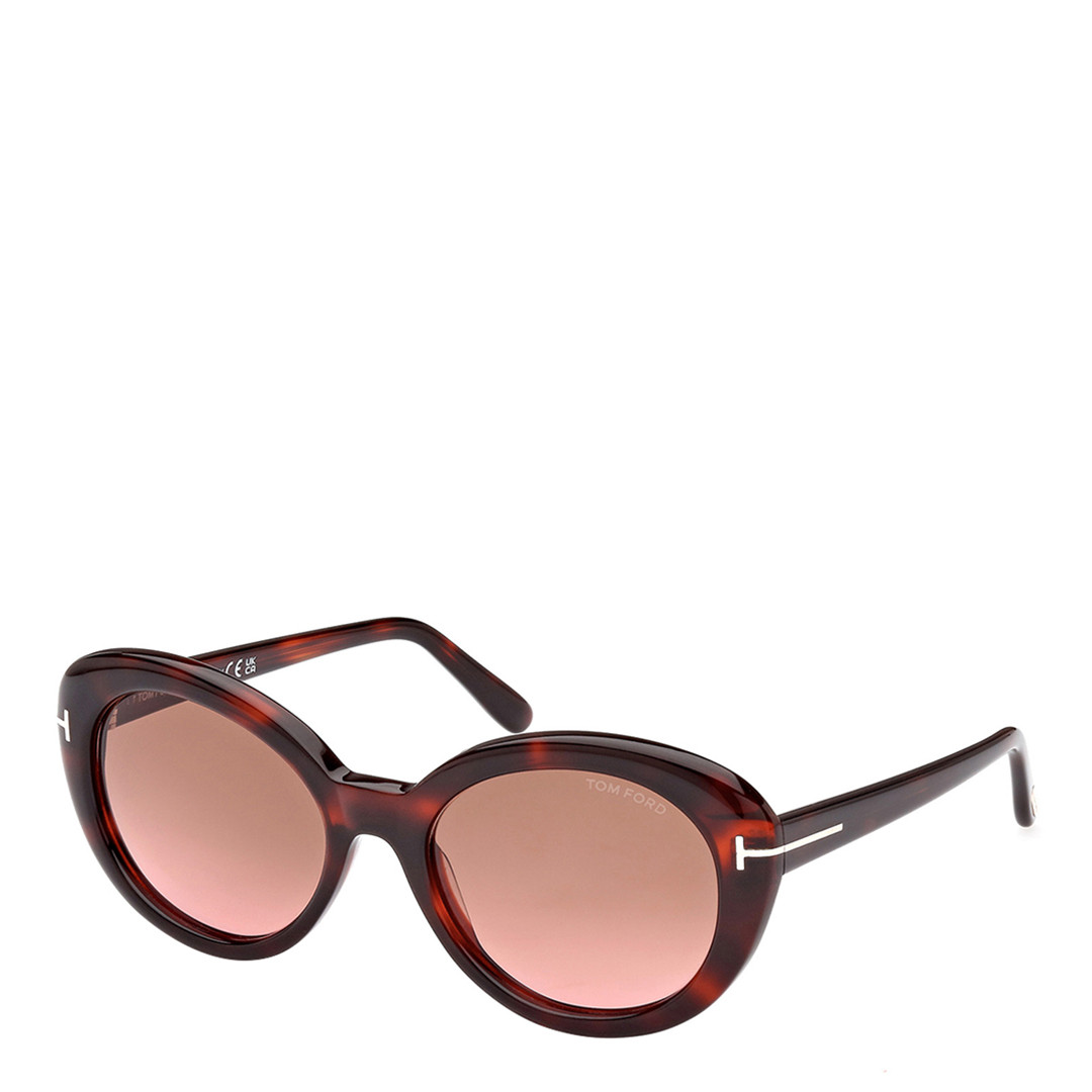Women's Red Tom Ford Lily Sunglasses 55mm | BrandAlley