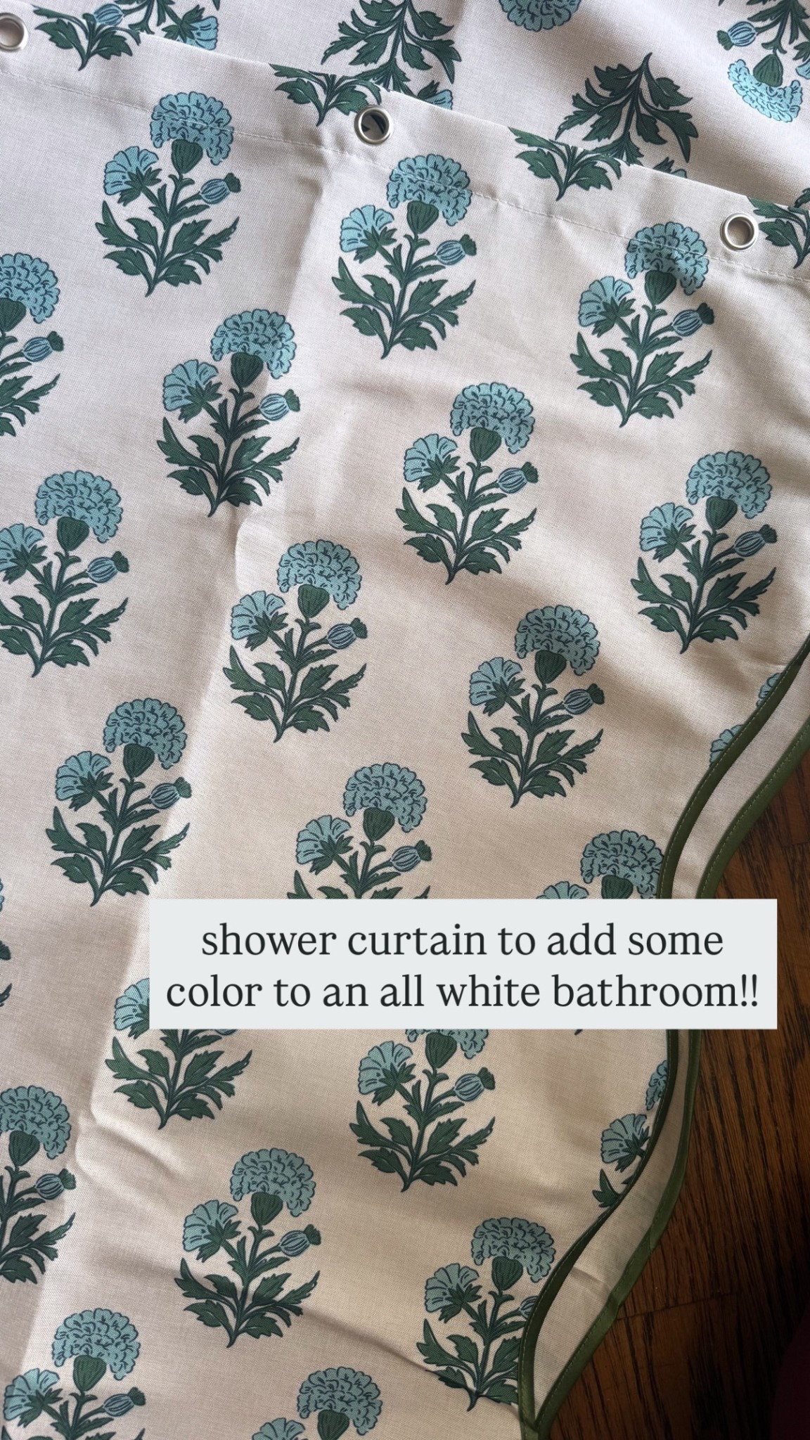Such a great way to add color to your bathroom!! Cutest shower curtain from Amazon! 

#LTKFindsUnder50 #LTKHome #LTKselfcare