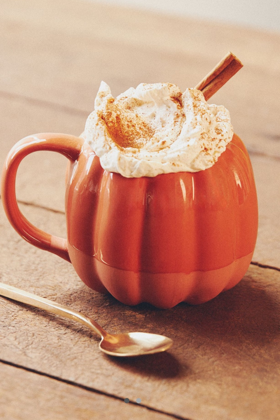 Anthro Orange Pumpkin Mug 

#LTKSeasonal