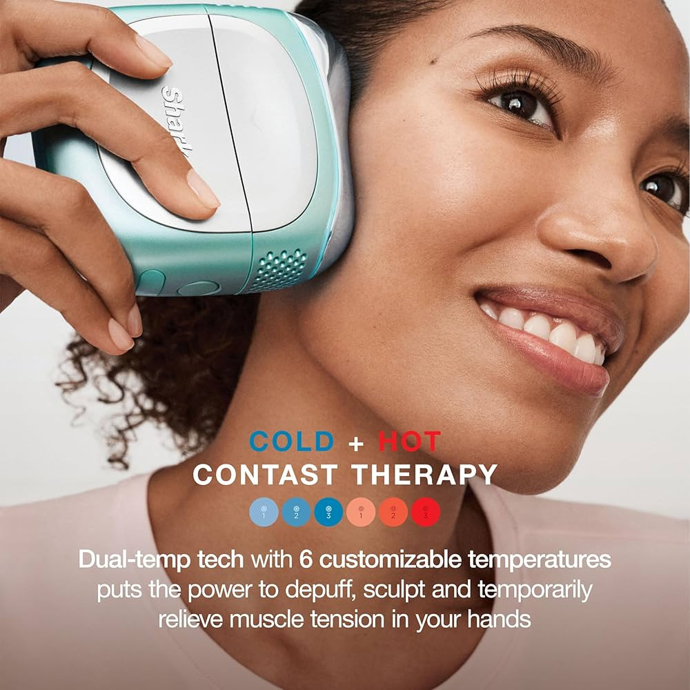 Shark DePuffi Instant Contrast Therapy Tool, Pink, FH220PK | Amazon (US)