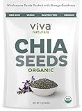 Viva Naturals Organic Raw Chia Seeds (1 LB) | Amazon (US)