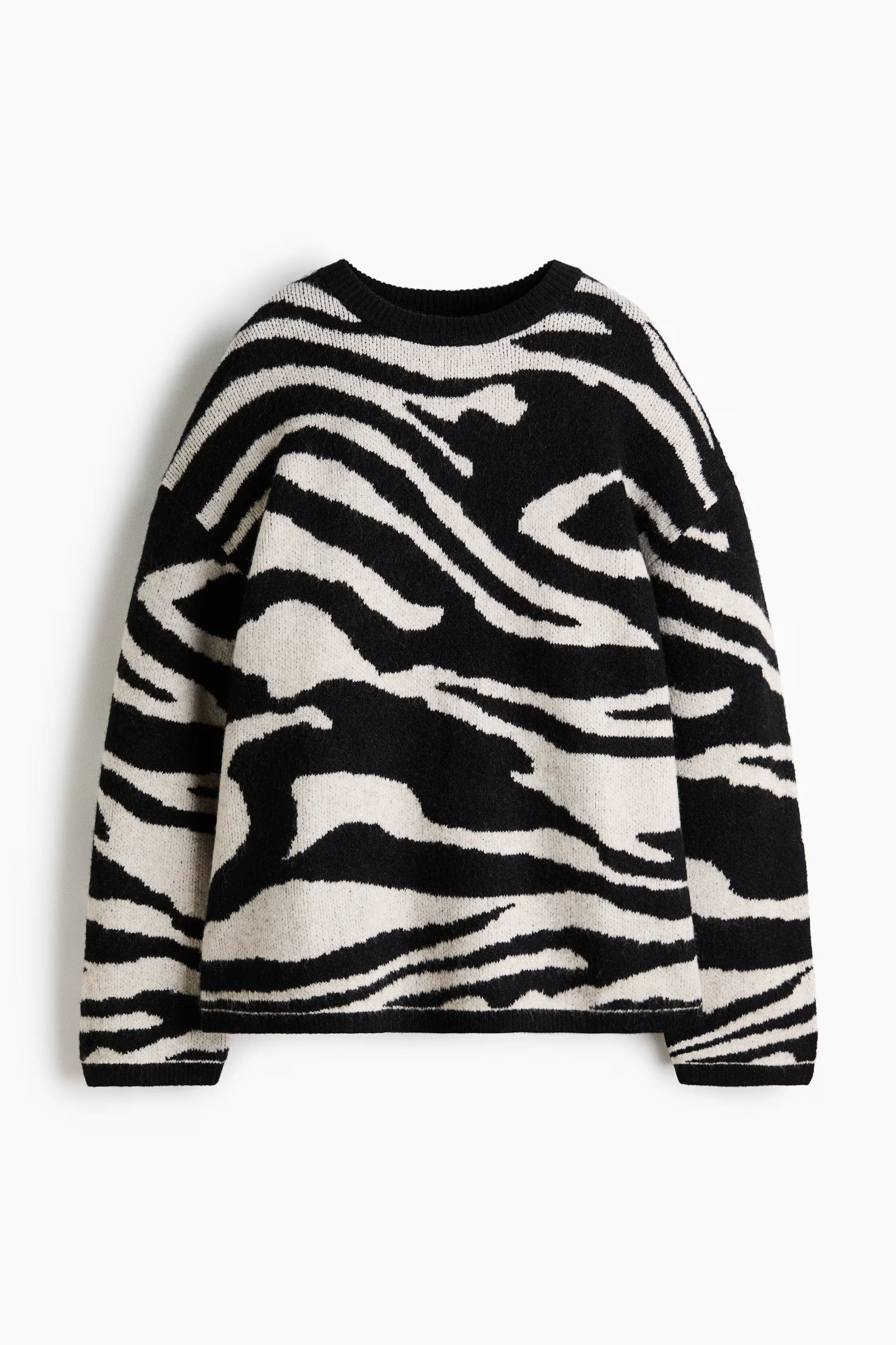 Jacquard-Knit Sweater | H&M (US + CA)