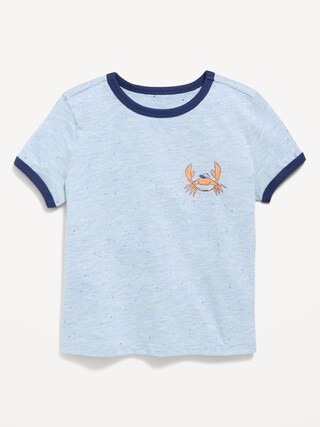 Short-Sleeve Ringer Graphic T-Shirt for Toddler Boys | Old Navy (US)