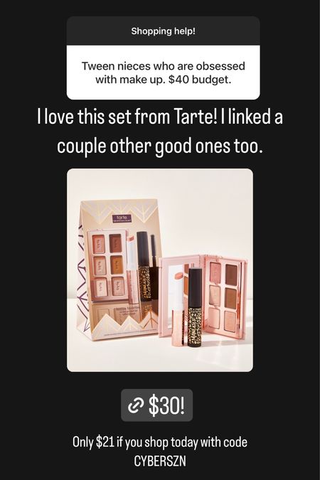 Cute makeup gifts under $50 for teens! 

#LTKGiftGuide #LTKCyberWeek #LTKbeauty