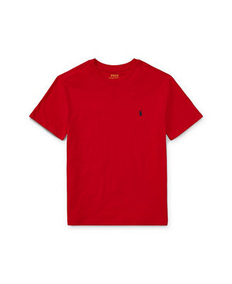 Polo Ralph Lauren Big Boys Cotton Jersey Crewneck T-Shirt - Macy's | Macy's