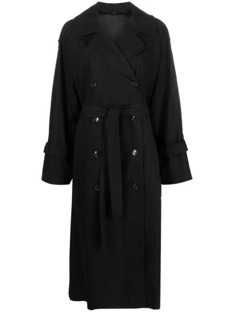 water repellent oversized trench coat | Farfetch (UK)