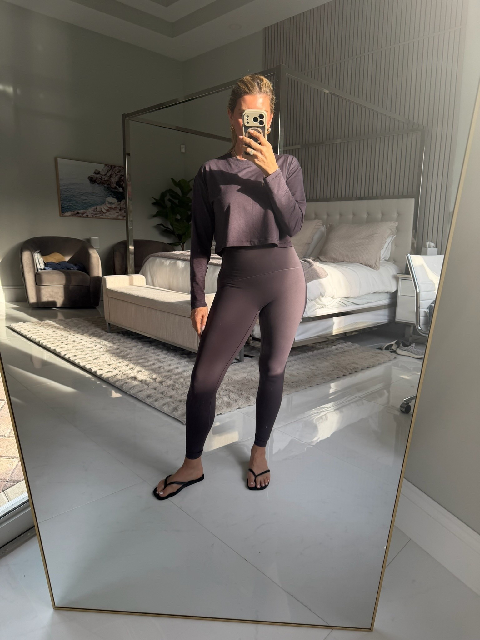 A matching workout set for the winter season 🤍 And bonus—it’s on sale! These leggings are under $100 and my top is under $50 right now. Both would make for useful gifts! 

#LTKFindsUnder50 #LTKCyberWeek #LTKSaleAlert