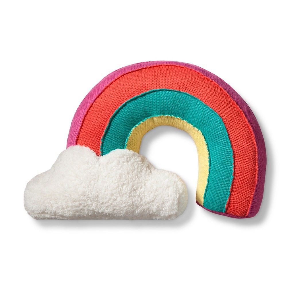 Rainbow Throw Pillow - Pillowfort , Pink | Target
