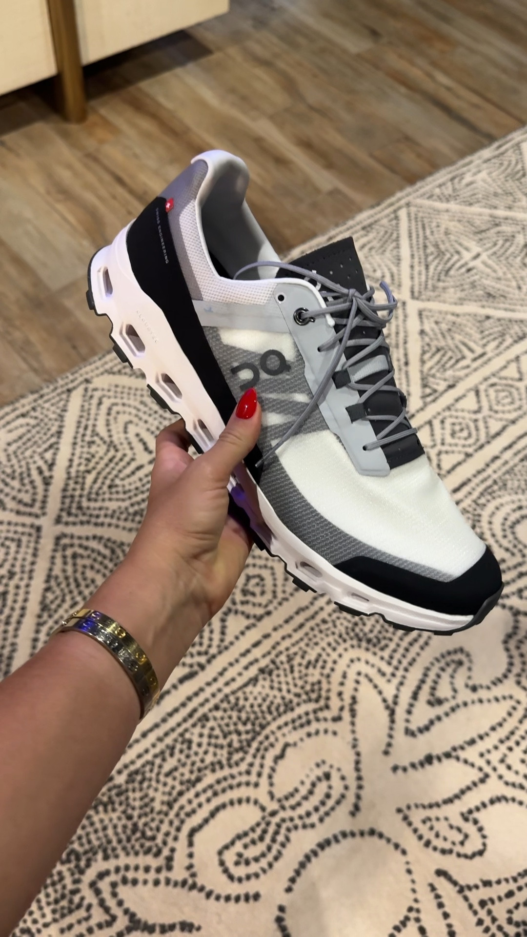 Rickys new on clouds, true to size 