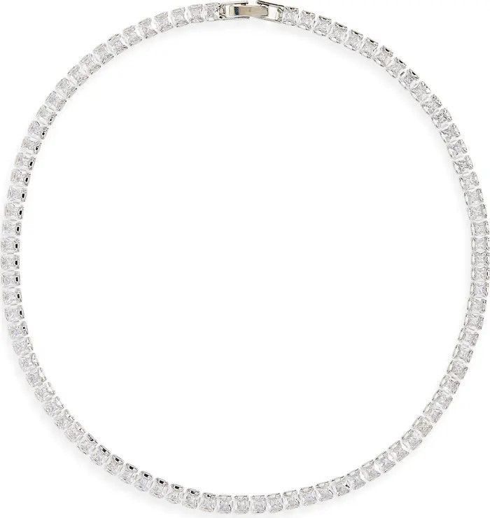 Panacea Crystal Tennis Necklace | Nordstrom | Nordstrom