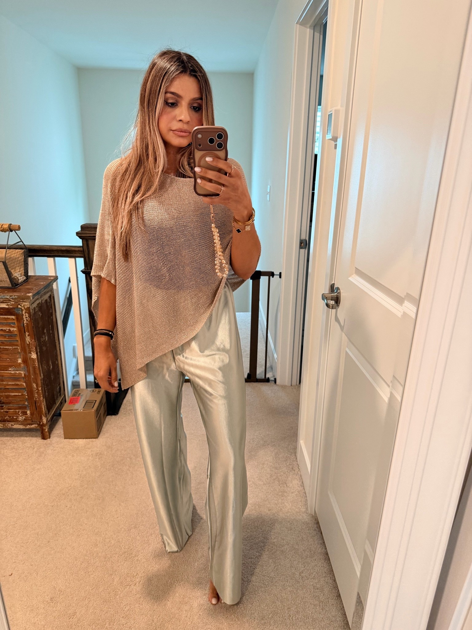 Love the color of these pants paired with this cute gold poncho

#LTKgrwm #LTKootd #LTKWorkwear