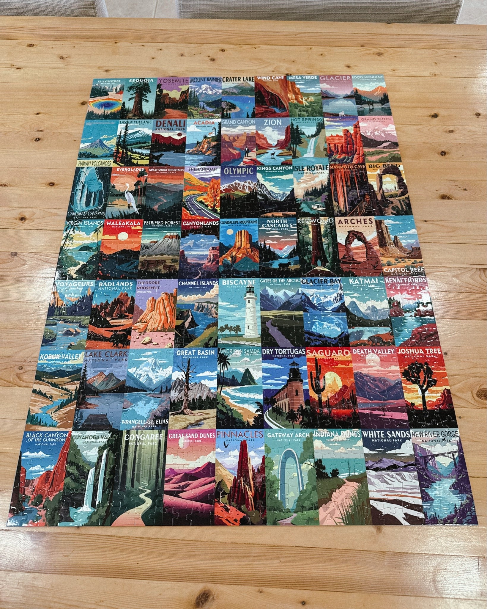 National Parks Puzzle / 1000 pieces 

#LTKdayinmylife #LTKFindsUnder50