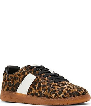 Steve Madden Men's Dixon Leopard Calf Hair Low-Top Gum Sole Sneakers - 8.5 | Dillard's