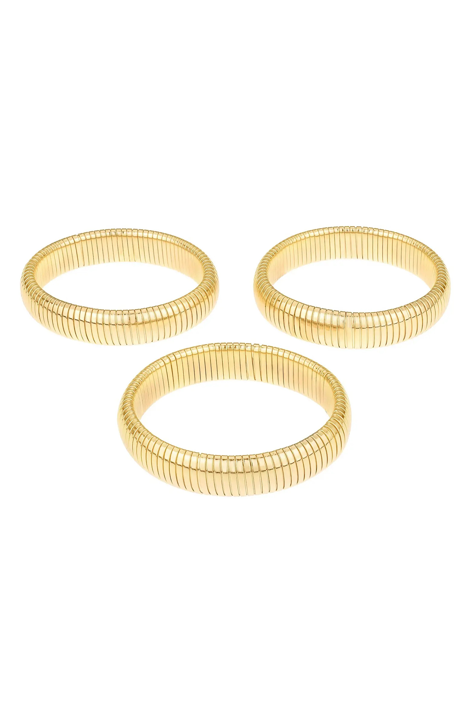 Set of 3 Stretch Cuffs | Nordstrom