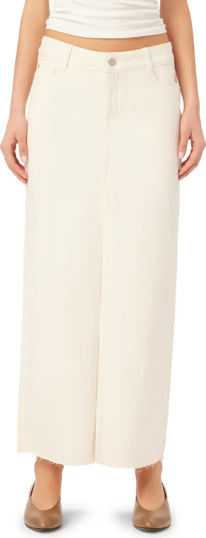 DL1961 Asra Denim Maxi Skirt | Nordstrom | Nordstrom