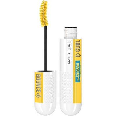 Maybelline Colossal Curl Bounce Waterproof Mascara - Very Black - 0.33 fl oz | Target
