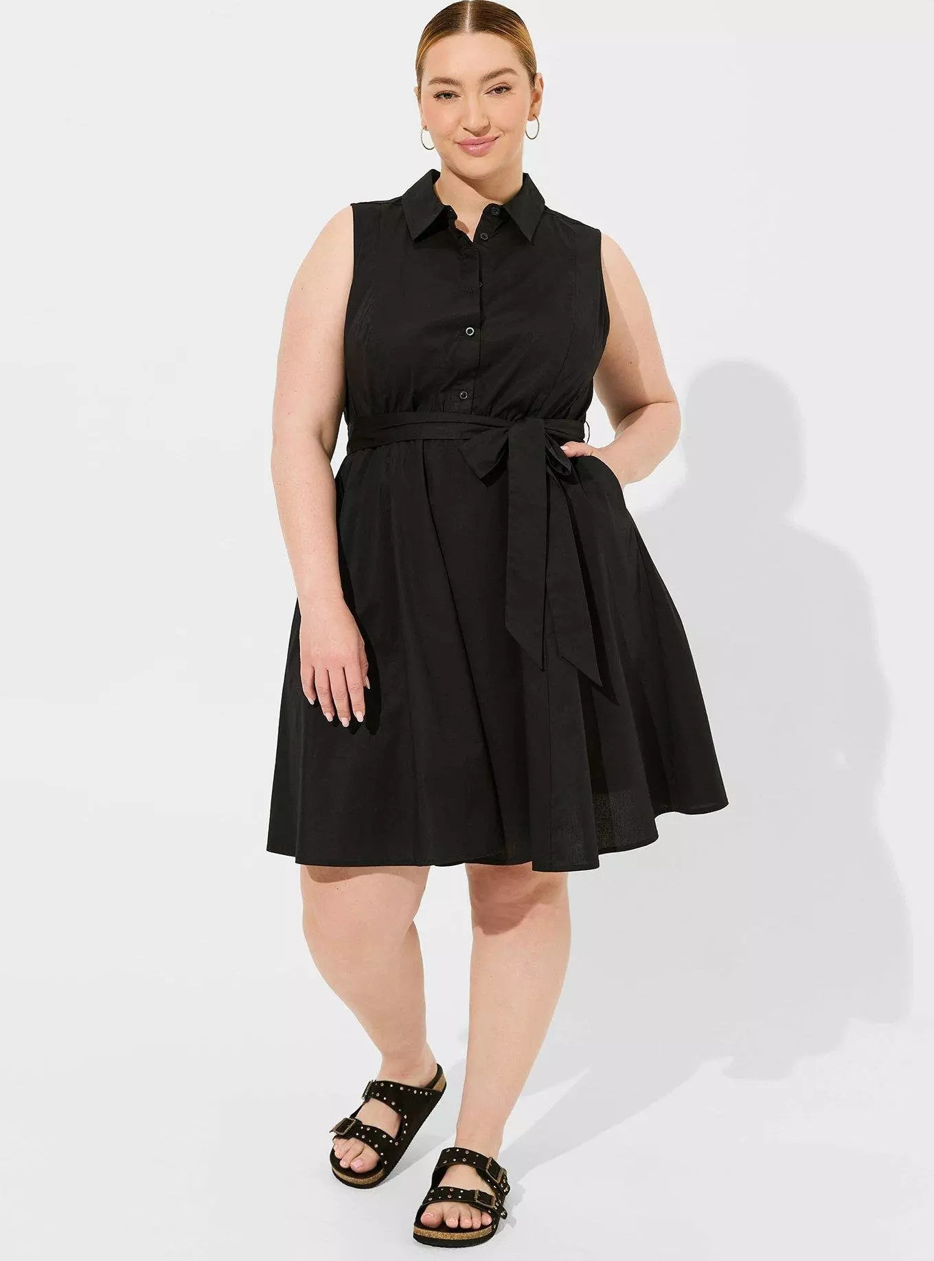 Poplin Collared Shirt Dress | Torrid (US & Canada)