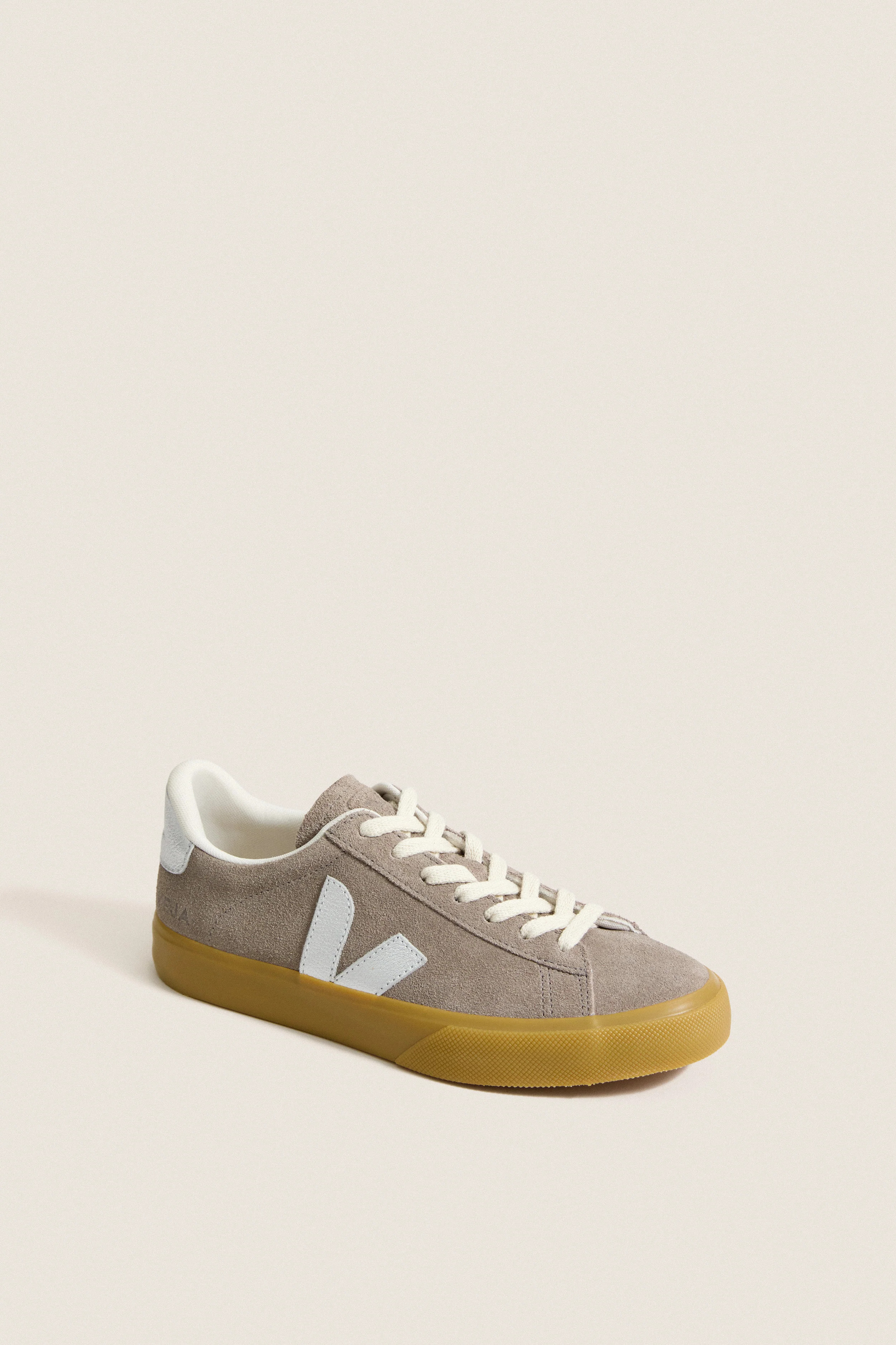 Moonrock Silver Natural Campo Sneakers | Tuckernuck (US)