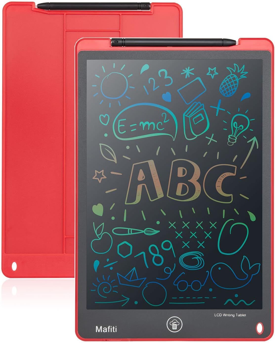 Mafiti LCD Writing Tablet 12 Inch Colorful Electronic Writing Drawing Pads Doodle Board for Kids ... | Amazon (US)
