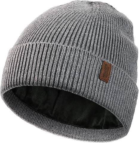 Wmcaps Winter Beanie for Men Women, Fleece Lined Beanie Soft Warm Knit Hat Ski Stocking Cuffed Ca... | Amazon (US)