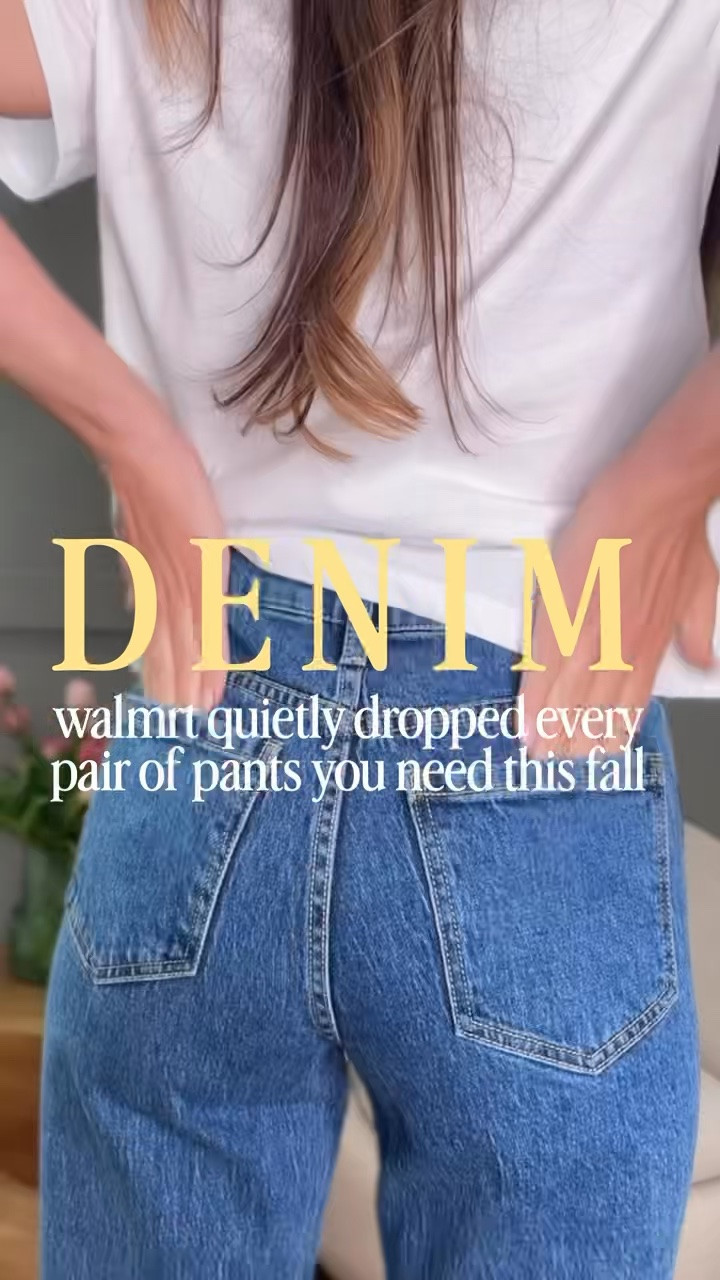 WALMART DENIM 🙌🏻⭐️ will truly
Blow your mind, this is the only denim
You need to shop this season! 

#denim #walmartfinds #fall

#LTKxWalmart #LTKootd #LTKmomlife
