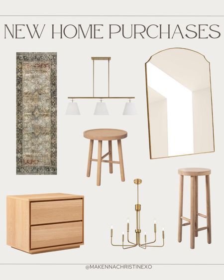 New home furniture/decor! 