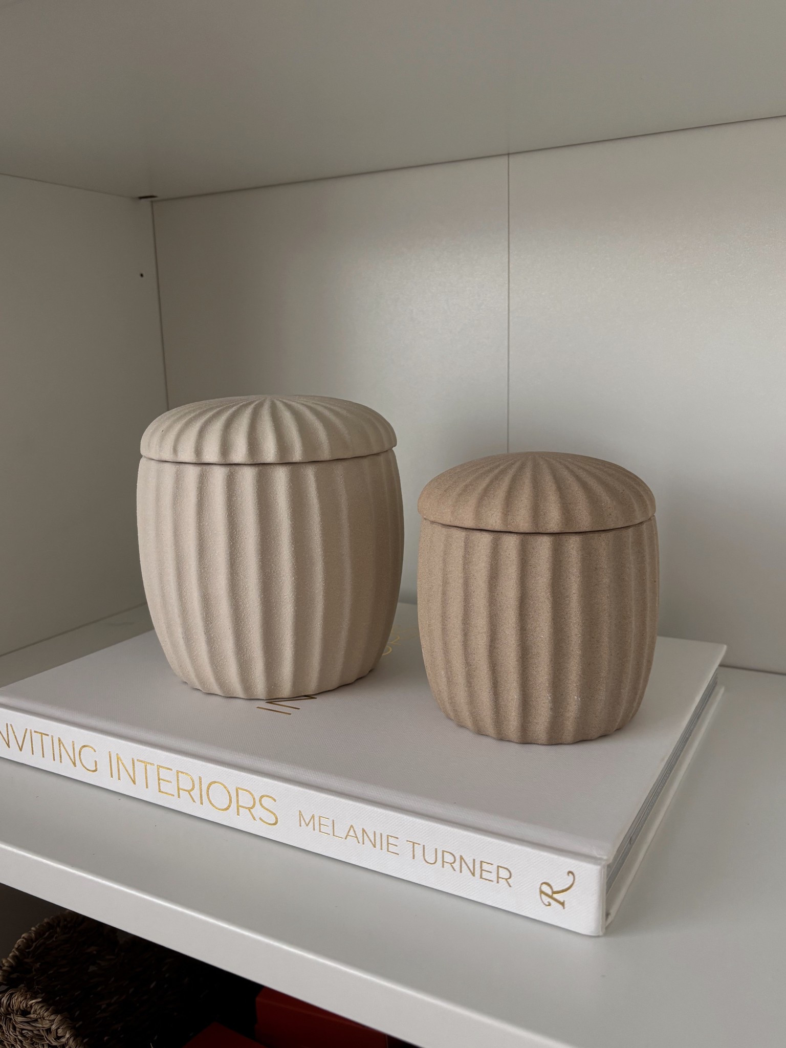 Target Studio McGee canisters / shelf decor 🤍

#LTKFindsUnder50 #LTKStyleTip #LTKHome