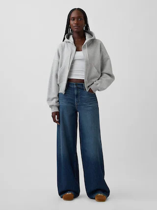 Mid Rise UltraSoft Buckle Baggy Jeans | Gap (US)