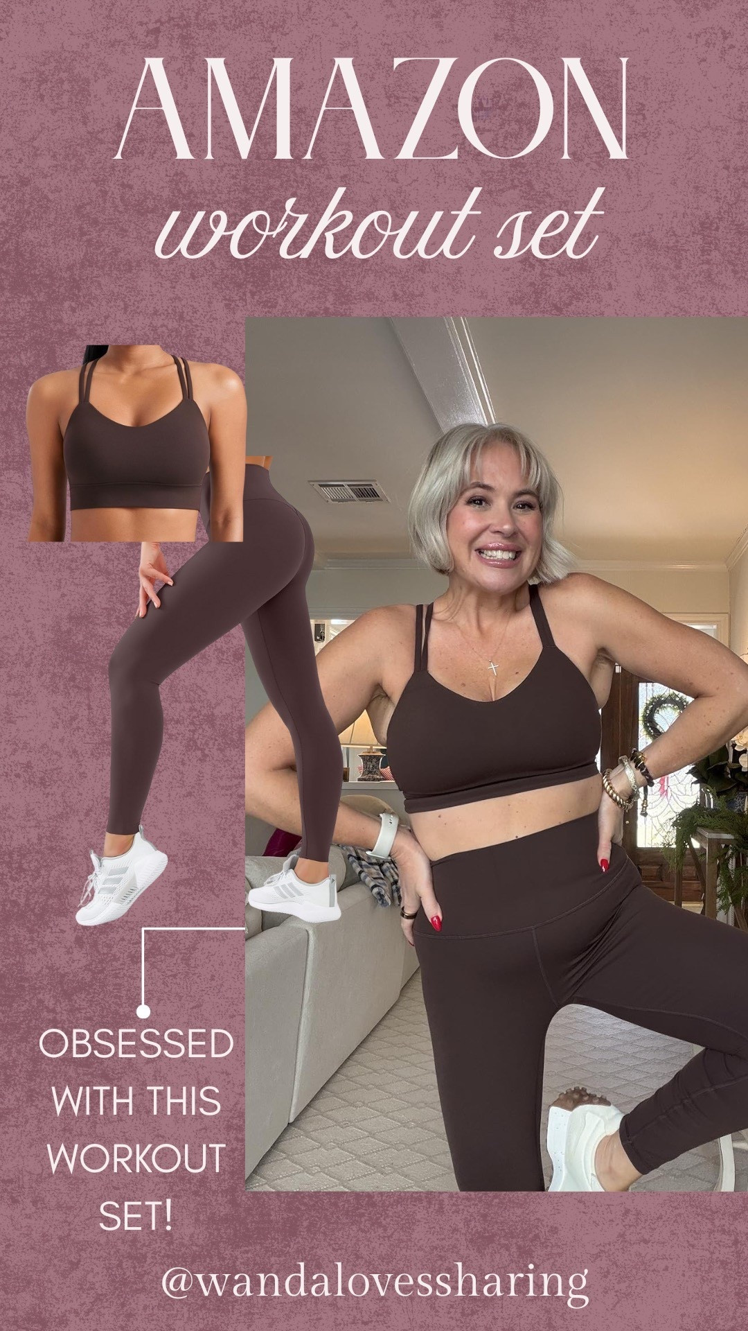 Obsessed with this workout set! 

Amazon fashion, Amazon workout set, Amazon outfit, workout, matching set 

#LTKfitnessgoals #LTKootd