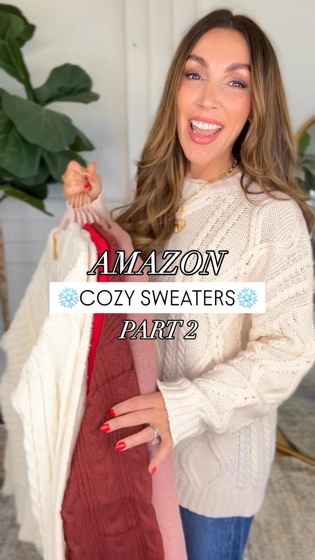 #amazon #sweaters #giftforher 
The best cozy sweater round up EVER! They are all perfect for fall & winter to be dressed up or down but also make the best gifts! 

#LTKGiftGuide #LTKFindsUnder50 #LTKStyleTip